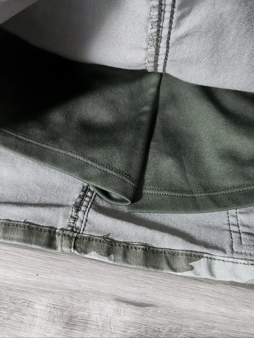 Justice Girls Green | Belted Camo Skirt Size 7 Years Excellent Condition